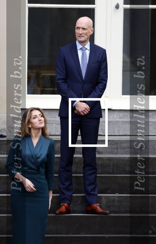 Den haag 10 januari 2022
Balkonscene nieuwe kabinet op paleis Noordeinde.
Dilan Yesilgoz en Ernst Kuipers