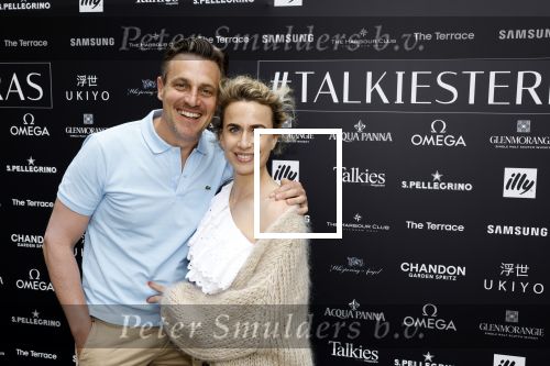 Amsterdam 1 juni 2023
Talkies terras award bij the Harbour Club .
Evelien Leijten met partner