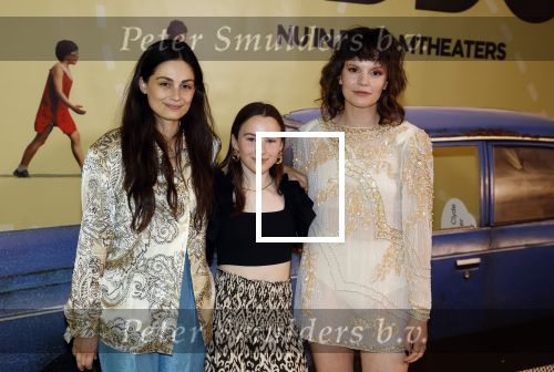 Amsterdam 25 juni 2023
Premiere Kiddo in Filmhallen. Frieda Barnhard   Rosa v Leeuwen en Zara Dwinger