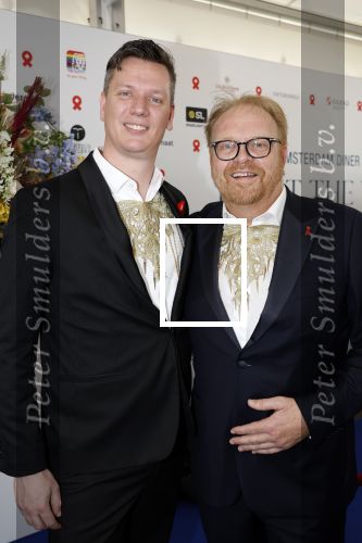 Amsterdam 10 juni 2023
Het 31e Amsterdam diner in AFAS Live tbv het Aidsfonds.
Frits Huffnagel met een kennis