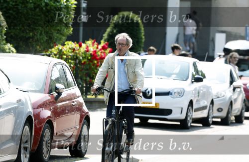 Amsterdam 19 juni 2023
Gijs Scholten v Aschat zingend op de fiets