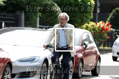 Amsterdam 19 juni 2023
Gijs Scholten v Aschat zingend op de fiets