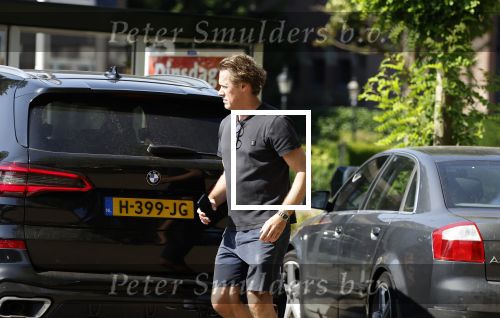 Huizen Bussum 17 juni 2023
Jeroen Rietbergen doet boodschappen en rijdt daarna weer naar het huis van zijn vriendin Linda de Mol