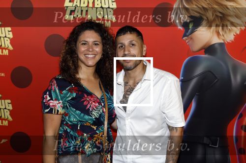 Amsterdam 25 juni 2023
Premiere Ladybug Catnoir in Pathe Arena.
Jody Bernal kwam met zijn vrouw en dochter