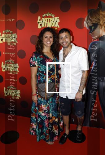 Amsterdam 25 juni 2023
Premiere Ladybug Catnoir in Pathe Arena.
Jody Bernal kwam met zijn vrouw en dochter