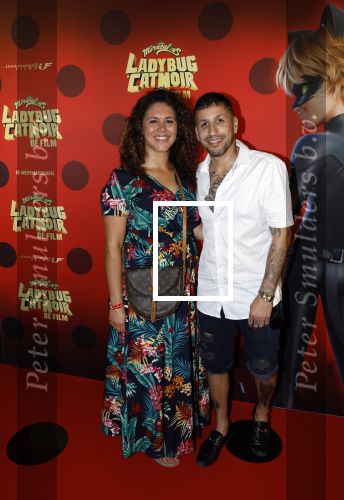 Amsterdam 25 juni 2023
Premiere Ladybug Catnoir in Pathe Arena.
Jody Bernal kwam met zijn vrouw en dochter