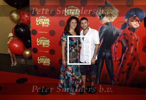 Amsterdam 25 juni 2023
Premiere Ladybug Catnoir in Pathe Arena.
Jody Bernal kwam met zijn vrouw en dochter
