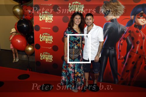Amsterdam 25 juni 2023
Premiere Ladybug Catnoir in Pathe Arena.
Jody Bernal kwam met zijn vrouw en dochter