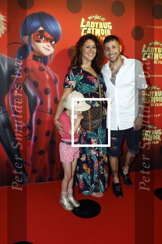 Amsterdam 25 juni 2023
Premiere Ladybug Catnoir in Pathe Arena.
Jody Bernal kwam met zijn vrouw en dochter
