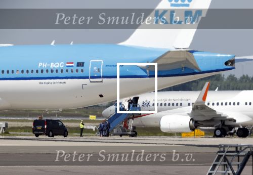 Schiphol 31 mei 2023
Koning Willem Alexander Koningin Mxima en Prinses Amalia vliegen met het regeringsvliegtuig naar Jordanie waar trouwerij van Prins van Jordanie is.