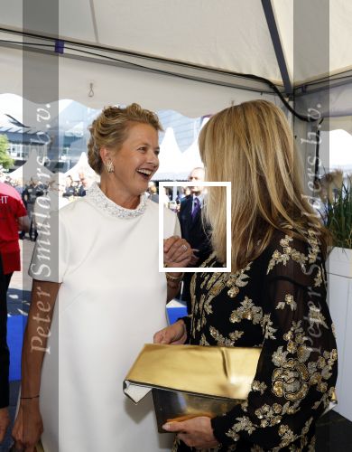Amsterdam 10 juni 2023
Het 31e Amsterdam diner in AFAS Live tbv het Aidsfonds.
Linda de Mol kwam met Iebele v d Meulen  en werd opgevangen door prinses Mabel .