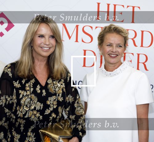 Amsterdam 10 juni 2023
Het 31e Amsterdam diner in AFAS Live tbv het Aidsfonds.
Linda de Mol kwam met Iebele v d Meulen  en werd opgevangen door prinses Mabel .