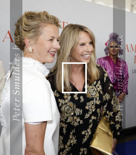 Amsterdam 10 juni 2023
Het 31e Amsterdam diner in AFAS Live tbv het Aidsfonds.
Linda de Mol kwam met Iebele v d Meulen  en werd opgevangen door prinses Mabel .