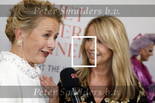 Amsterdam 10 juni 2023
Het 31e Amsterdam diner in AFAS Live tbv het Aidsfonds.
Linda de Mol kwam met Iebele v d Meulen  en werd opgevangen door prinses Mabel .