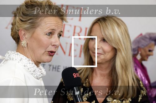 Amsterdam 10 juni 2023
Het 31e Amsterdam diner in AFAS Live tbv het Aidsfonds.
Linda de Mol kwam met Iebele v d Meulen  en werd opgevangen door prinses Mabel .