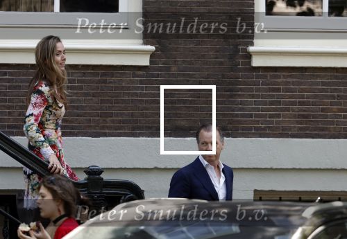 Amsterdam 6 juni 2023
Michiel Mol en zijn vrouw Marloes Mens verlaten het Waldorf ASstoria Hotel. Ze zijn vandaag 5 jaar getrouwd.