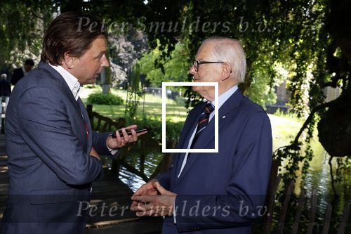 Haarzuilens 21 juni 2023
Nationale Haringparty bij Kasteel de Haar in Haarzuilens .
Mr Pieter v Vollenhoven met Matthijs Albers