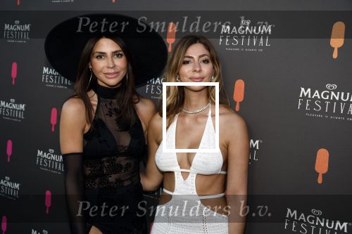 Amsterdam 8 juni 2023
Feestje van Magnum ijsjes . Olcay Gulsen en Dolshe Gulsen