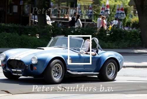 Amsterdam 8 juni 2023
Prins Bernhard in Shelby Cobra cabrio in het centrum van Amsterdam.