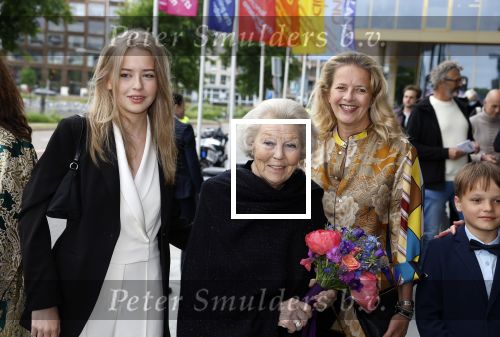 Amsterdam 1 juni 2023
Openingsavond van Holland festival in Amsterdam.
Aanwezig oa Prinses Beatrix Prinses Mabel en haar dochter Zaria.