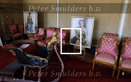 Soestdijk 15 juni 2023
Opnames van de grote sinterklaasfilm op paleis Soestdijk . Op kantoor staan nog foto\'s van oa Prins Berenhard en Prinses Juliana  ,de kluis en div Boeken