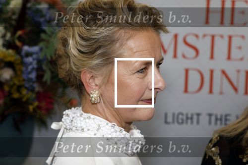 Amsterdam 10 juni 2023
Het 31e Amsterdam diner in AFAS Live tbv het Aidsfonds.
Linda de Mol kwam met Iebele v d Meulen  en werd opgevangen door prinses Mabel .