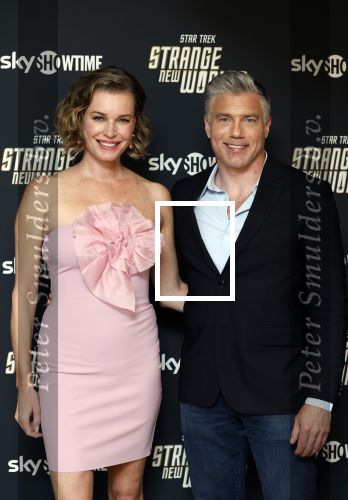Amsterdam 26 juni 2023
Rebecca Romijn en Anson Mount waren in Nederland ter promotie van de serie Star Trek , Strange New Worlds. De foto\'s zijn gemaakt in het Conservatorium Hotel