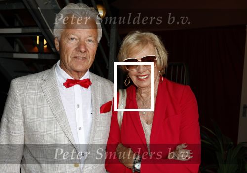 Amsterdam 5 juni 2023
Society Lunch 2023 in Club Hart in Amsterdam.
Ria Valk met partner
