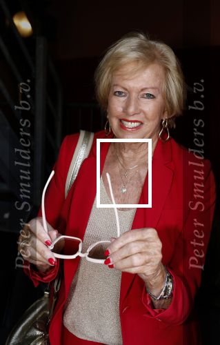 Amsterdam 5 juni 2023
Society Lunch 2023 in Club Hart in Amsterdam.
Ria Valk met partner