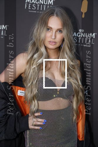 Amsterdam 8 juni 2023
Feestje van Magnum ijsjes . Romee Strijd