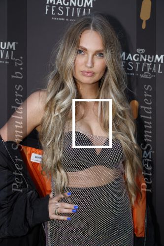 Amsterdam 8 juni 2023
Feestje van Magnum ijsjes . Romee Strijd