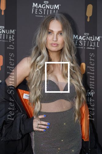 Amsterdam 8 juni 2023
Feestje van Magnum ijsjes . Romee Strijd