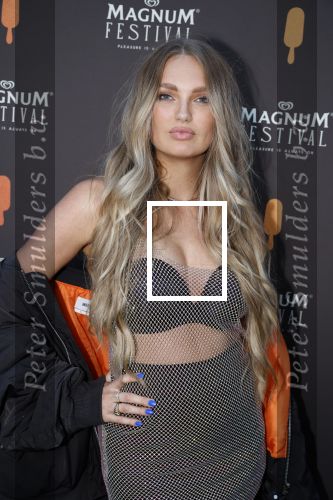 Amsterdam 8 juni 2023
Feestje van Magnum ijsjes . Romee Strijd