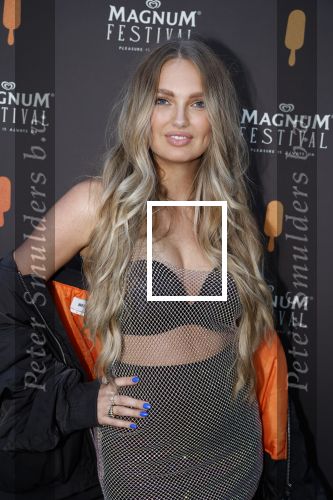 Amsterdam 8 juni 2023
Feestje van Magnum ijsjes . Romee Strijd