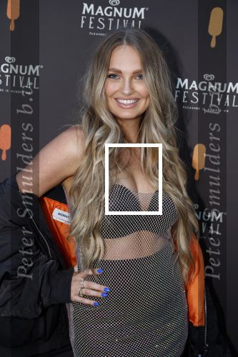 Amsterdam 8 juni 2023
Feestje van Magnum ijsjes . Romee Strijd