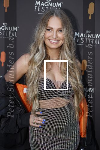 Amsterdam 8 juni 2023
Feestje van Magnum ijsjes . Romee Strijd