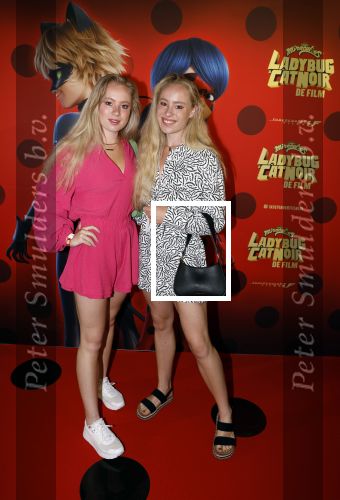 Amsterdam 25 juni 2023
Premiere Ladybug Catnoir in Pathe Arena.
Rosanne  Waalewijn en Mylene Waalewijn