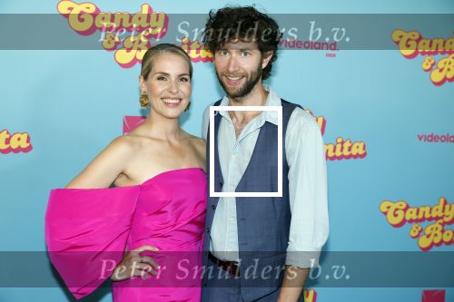 Amsterdam 276 juni 2023
Premiere Candy en Bonita in Pathe de Munt . Nienke Romer is de regisseur.
Sanne Langelaar met David Lucieer