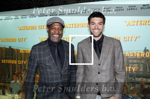 Amsterdam 7 juni 2023
Premiere Asteroid City in the Movies in Amsterdam.
Sergio Vyent met zoon Marius