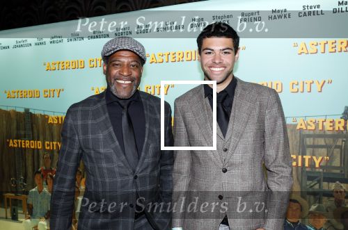 Amsterdam 7 juni 2023
Premiere Asteroid City in the Movies in Amsterdam.
Sergio Vyent met zoon Marius