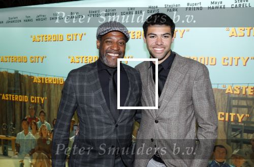 Amsterdam 7 juni 2023
Premiere Asteroid City in the Movies in Amsterdam.
Sergio Vyent met zoon Marius