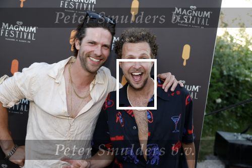 Amsterdam 8 juni 2023
Feestje van Magnum ijsjes . Thomas v d Vlugt en Tim Senders