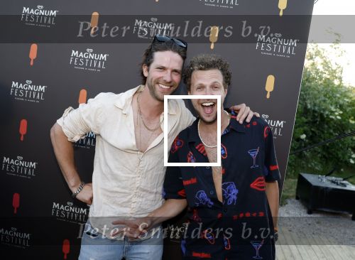 Amsterdam 8 juni 2023
Feestje van Magnum ijsjes . Thomas v d Vlugt en Tim Senders