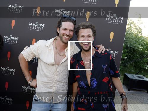 Amsterdam 8 juni 2023
Feestje van Magnum ijsjes . Thomas v d Vlugt en Tim Senders