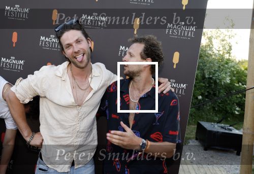 Amsterdam 8 juni 2023
Feestje van Magnum ijsjes . Thomas v d Vlugt en Tim Senders
