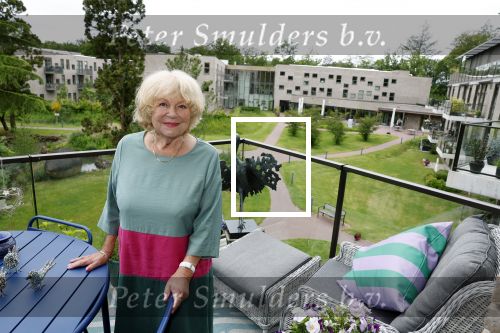 Laren 1 juni 2023
Tineke de Nooij woont in het Rosa Spier huis