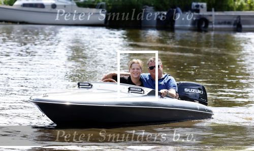 Zaanstad 23 juni 2023
Wolter Kroes met zijn Thomas aan het varen met een vet bootje.
