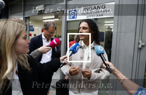 Haarlem 14 juni 2024
Rechtszaak Ali B ivm verkrachtingszaak in rechtbank van Haarlem .Zijn advocaat is Bart Swier
