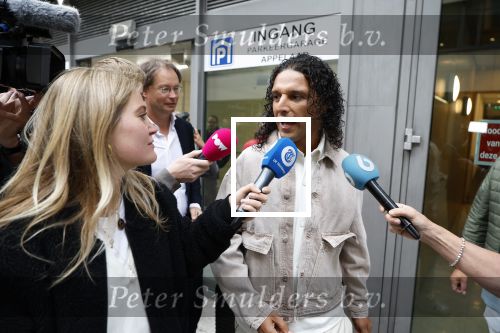 Haarlem 14 juni 2024
Rechtszaak Ali B ivm verkrachtingszaak in rechtbank van Haarlem .Zijn advocaat is Bart Swier