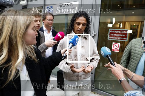 Haarlem 14 juni 2024
Rechtszaak Ali B ivm verkrachtingszaak in rechtbank van Haarlem .Zijn advocaat is Bart Swier
